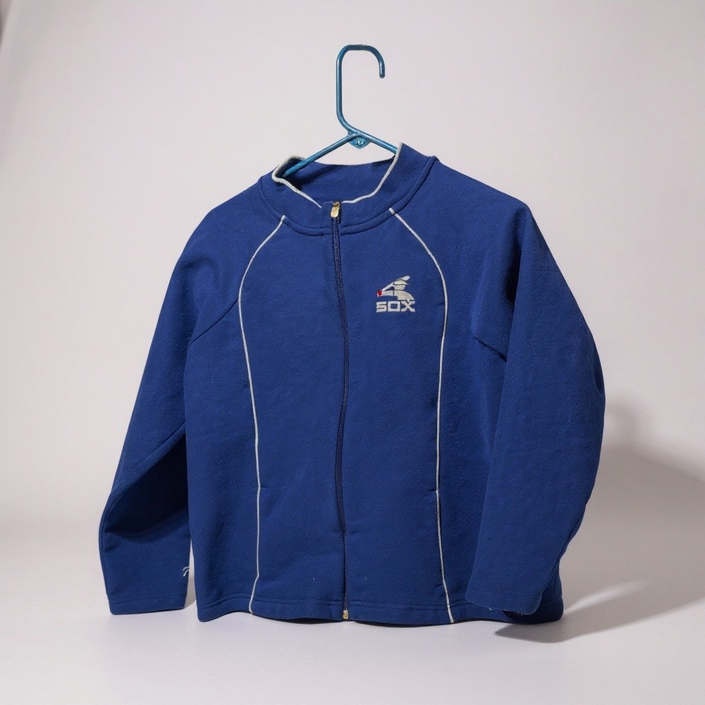 Womens‎ Royal Blue Chicago White Sox Fleece Zip Up Jacket XL